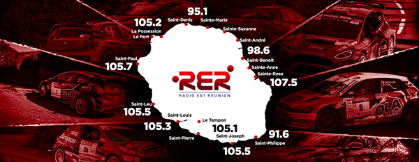 Tout le rallye en direct avec RER